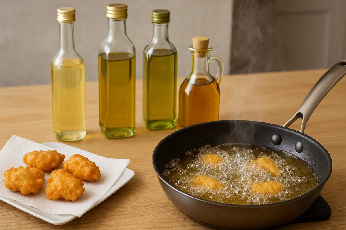 Quale olio usare per friggere? Il punto di fumo ideale e la regola per piatti leggeri